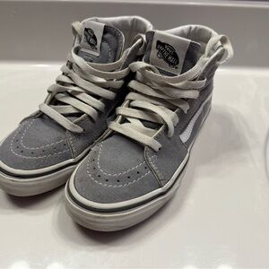 Vans Kids Gray High-Top Sneakers